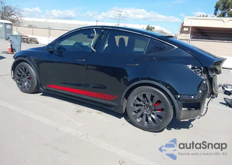 2023 Tesla Model Y Performance Dual Motor All-Wheel Drive из США, поврежденный, VIN 7SAYGDEF5PF793197